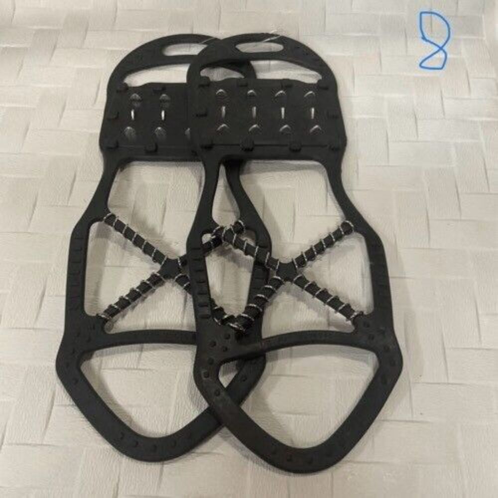 NWOB Heel/Talon Size M/11 Black Boot Shoe Snow Traction Rubber Snow Trax